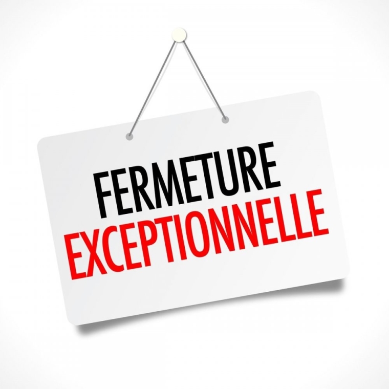 Fermeture exceptionelle, Chabeuil, DKBOSS26