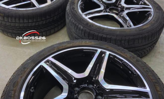 Réfection de jantes de voiture abimées suite à un accident à Chabeuil, Chabeuil, DKBOSS26